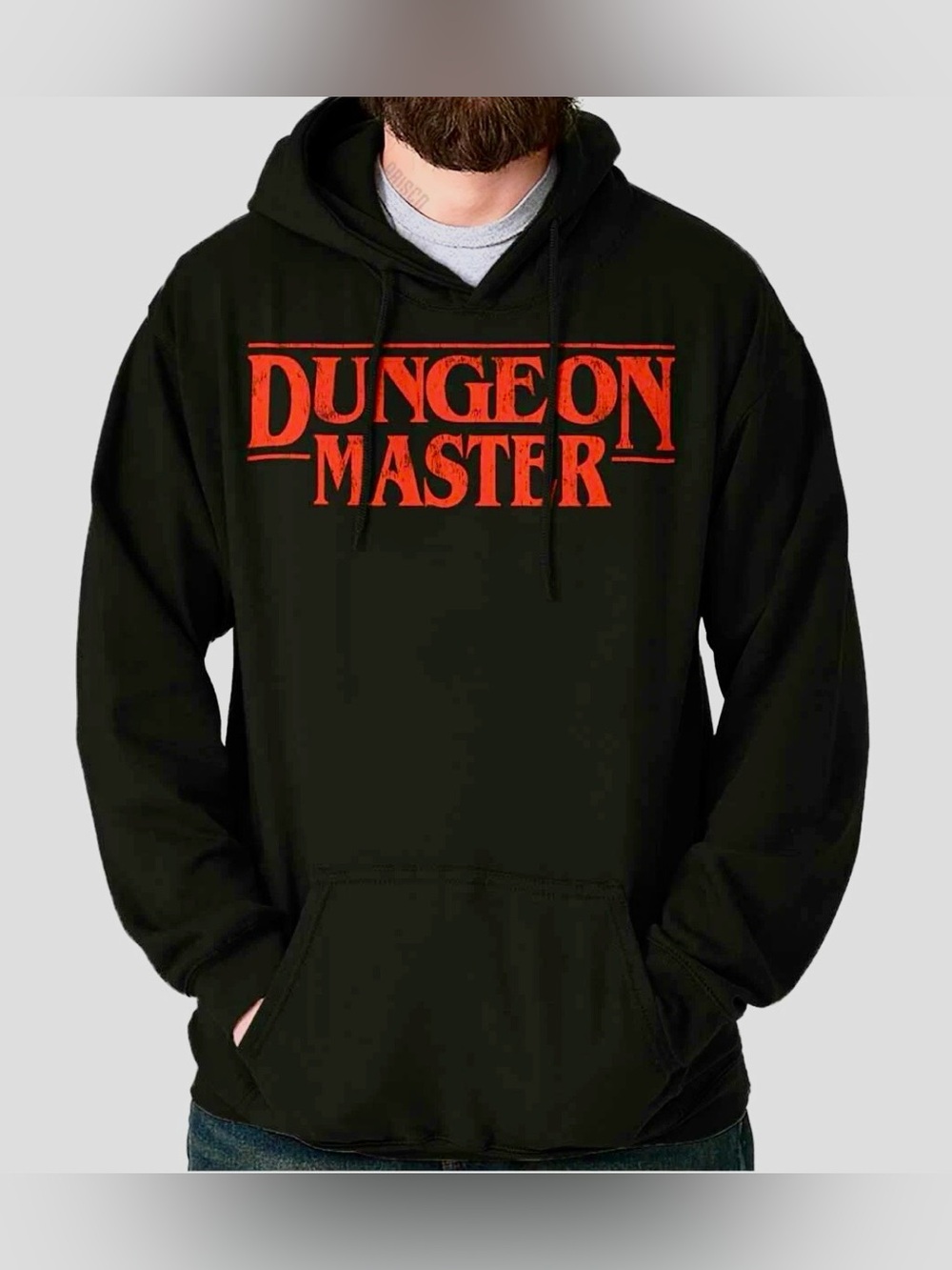 Spiral Direct Mens Adult Dungeon Master Hoodie / Black Sz Large
